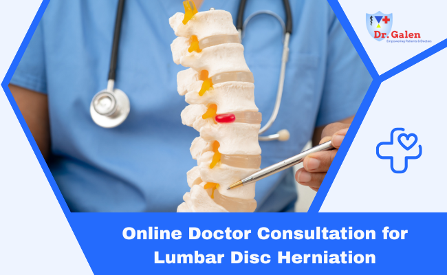 Online Doctor Consultation for Lumbar Disc Herniation